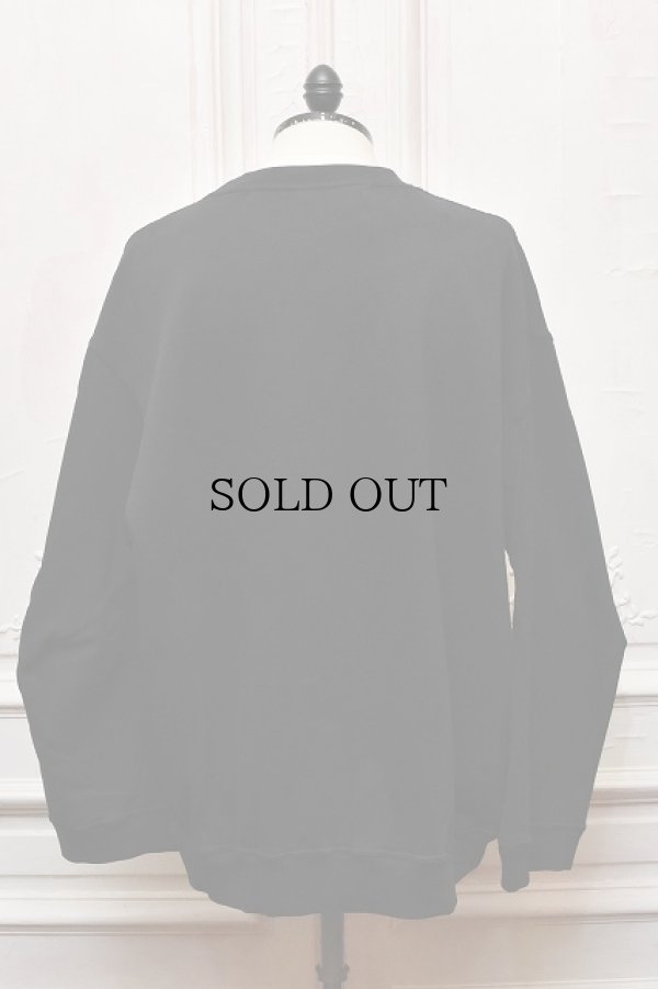 画像4: Marina Yee　" MY Sweet1 - Large Sweatshirt（turned sleeves) "　col.Black