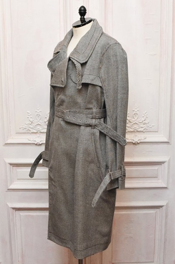 画像5: Marina Yee " M.Y IMPER Trenchcoat " col.Harris Tweed