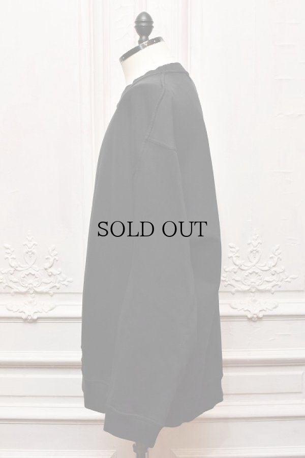 画像3: Marina Yee　" MY Sweet1 - Large Sweatshirt（turned sleeves) "　col.Black