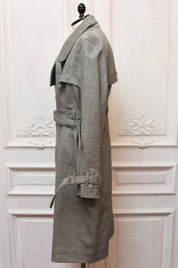 画像7: Marina Yee " M.Y IMPER Trenchcoat " col.Harris Tweed