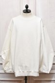 画像1: Marina Yee　" MY Sweet1 - Large Sweatshirt（turned sleeves) "　col.Off White (1)