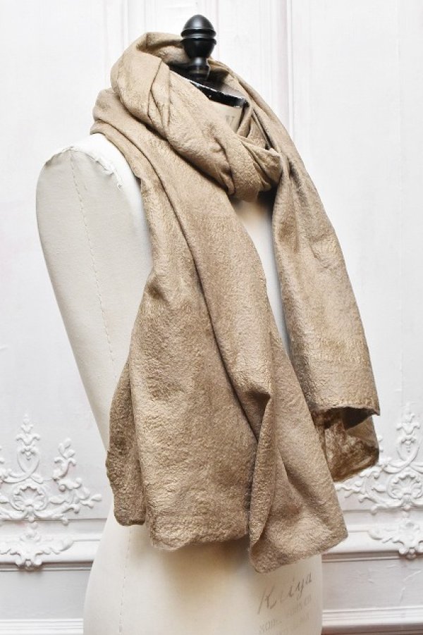画像3: SILVANA MANETTI　" WOOL SILK STOLE - LIGHT 100 "　col.Earth - Earth