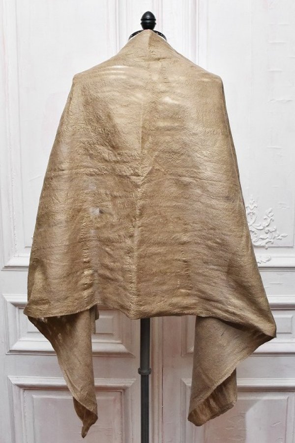 画像5: SILVANA MANETTI　" WOOL SILK STOLE - LIGHT 100 "　col.Earth - Earth