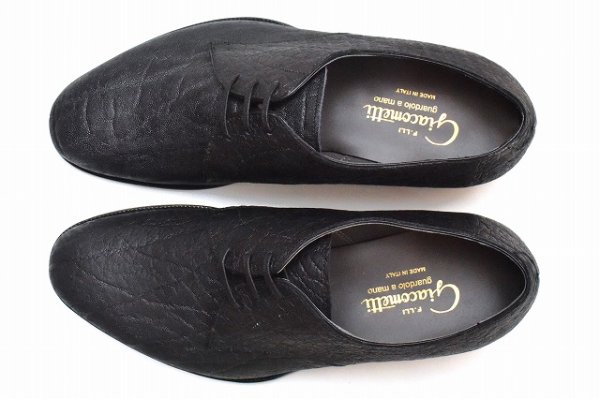画像5: F.lli Giacometti　" Plain toe - Elefante "　col.NERO