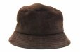 画像1: KIJIMA TAKAYUKI　" Bucket hat - Angola "　col.Darkbrown (1)