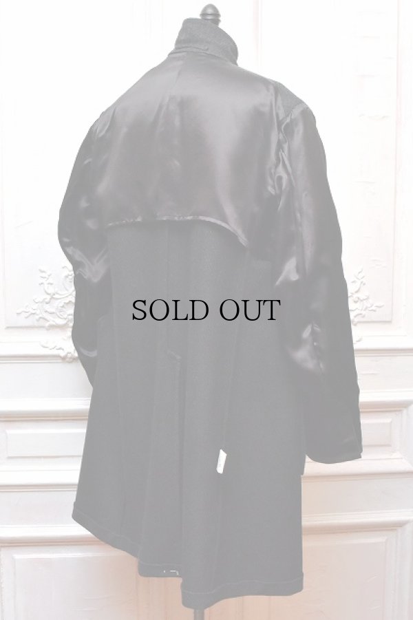 画像8: MAATEE＆SONS　" CHESTERFIELD COAT - French Karsey "　col.Chacoal