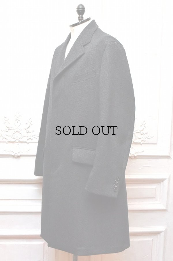 画像3: MAATEE＆SONS　" CHESTERFIELD COAT - French Karsey "　col.Chacoal