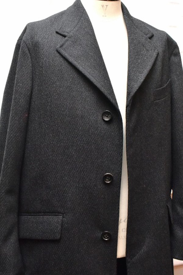 画像6: MAATEE&SONS " CHESTERFIELD COAT - French Karsey " col.Chacoal