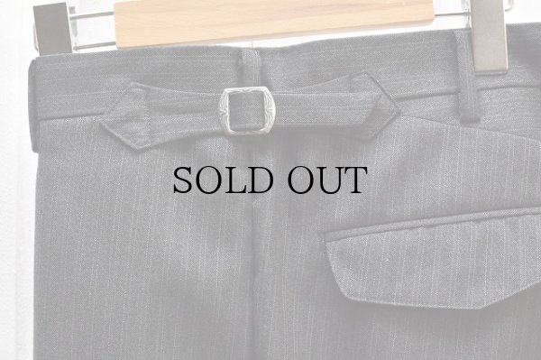 画像6: NICENESS　" SOUTH - Flared Slacks "　col.Charcoal ST