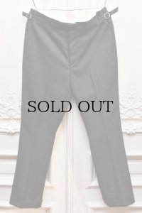 NICENESS　" SOUTH - Flared Slacks "　col.Charcoal ST