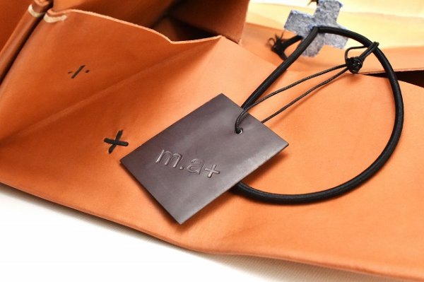 画像8: m.a+　" EXTRA LARGE WALLET "　col.COW LEATHER NATURAL