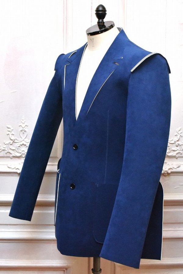 画像3: CLASS　" ULTRASUEDE 3LAYER BONDING JACKET "　col.Navy