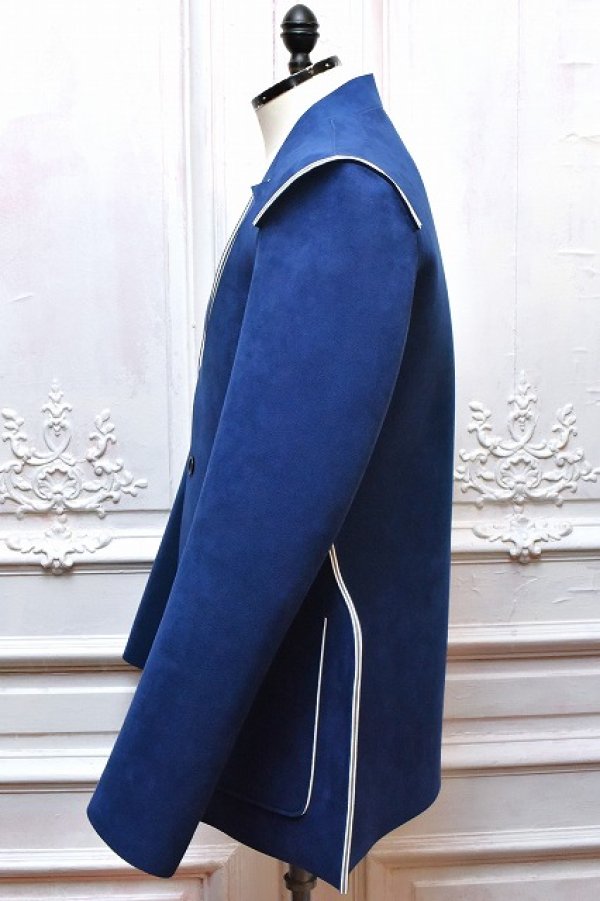 画像4: CLASS　" ULTRASUEDE 3LAYER BONDING JACKET "　col.Navy