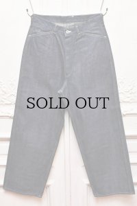 A.PRESSE　" Military Denim Trousers "　col.Indigo