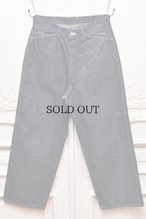 画像1: A.PRESSE　" Military Denim Trousers "　col.Indigo