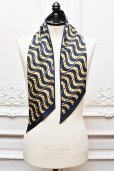 画像2: Fratelli Luigi　" Silk Ascot Tie "　col.Navy/Beige (2)