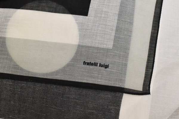 画像4: Fratelli Luigi　" Cotton Linen Silk Scarf "　col.L.Gray