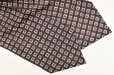 画像4: Fratelli Luigi　" Cotton Linen Silk Ascot Tie "　col.Navy/Brown (4)