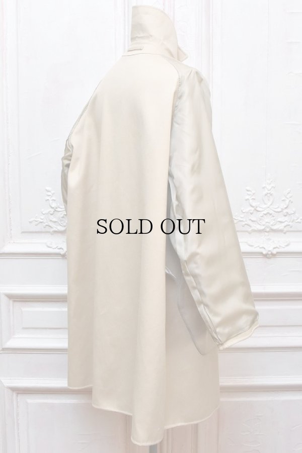 画像9: MAATEE＆SONS　" W-Face 手まつり Balmacaan - Cotton W-Face "　col.Oyster White