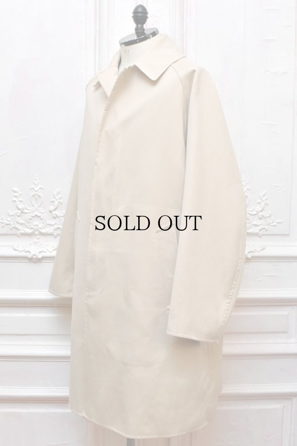 画像5: MAATEE＆SONS　" W-Face 手まつり Balmacaan - Cotton W-Face "　col.Oyster White