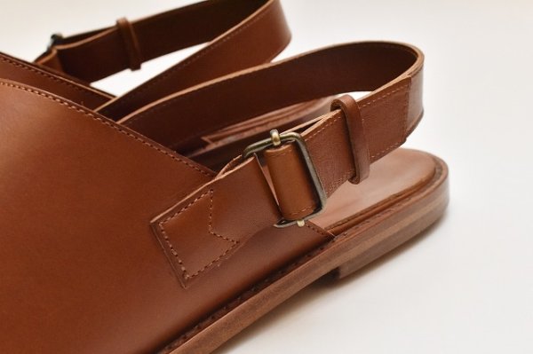 画像6: Cristaseya 　" Leather slipper  "　col.Cognac