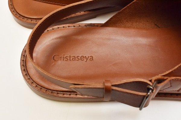 画像8: Cristaseya 　" Leather slipper  "　col.Cognac