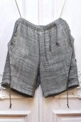 画像1: amachi.　" Undulate Shorts "　col.Dark Gray (1)