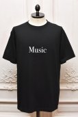 画像1: POET MEETS DUBWISE　" Music T-Shirt "　col.Sumi (1)