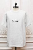 画像1: POET MEETS DUBWISE　" Music T-Shirt "　col.A.Grey (1)
