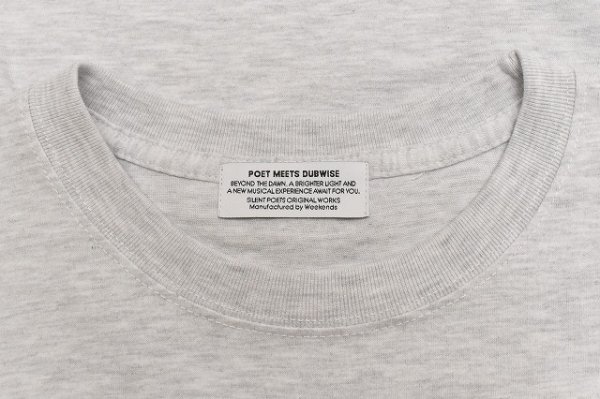 画像6: POET MEETS DUBWISE　" FIRM ROOTS - Photo Inkjet T-Shirt "　col.A.Grey
