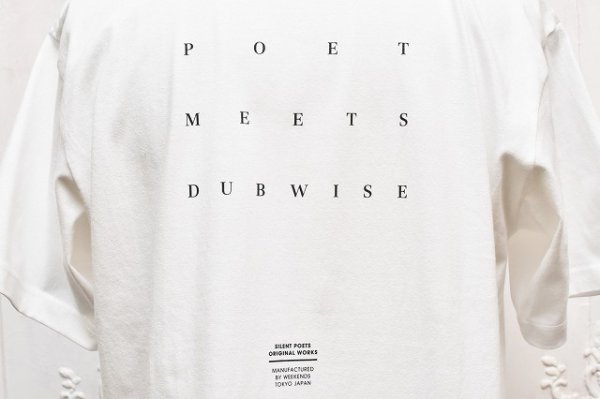 画像4: POET MEETS DUBWISE　" Music T-Shirt "　col.White