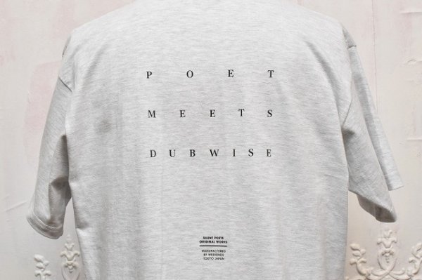 画像4: POET MEETS DUBWISE　" Music T-Shirt "　col.A.Grey