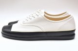 MARBOT　" OXFORD SNEAKERS "　col.WHITE x BLACK