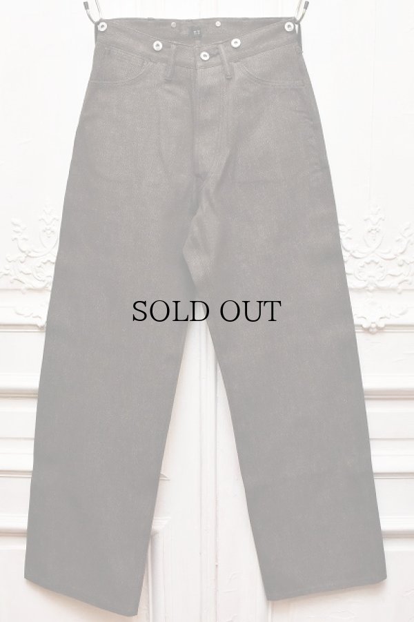 画像1: Taiga Takahashi　" BUCKLE-BACKED TROUSERS  "　col.Brown