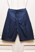 画像1: SAGE NATION　" BOXPLEAT SHORT "　 col.Navy (1)