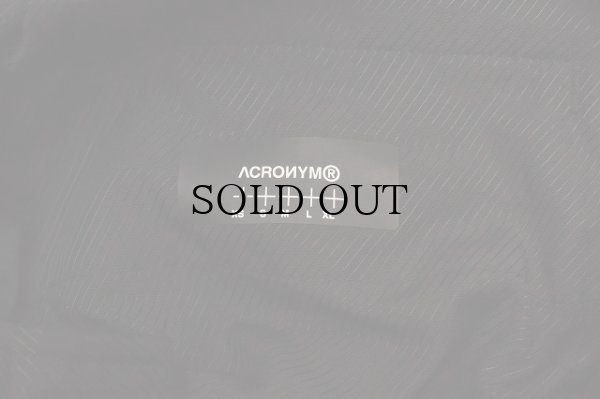 画像9: ACRONYM　" Micro Twill Pleated Trouser - Wide Fit "　col.Black