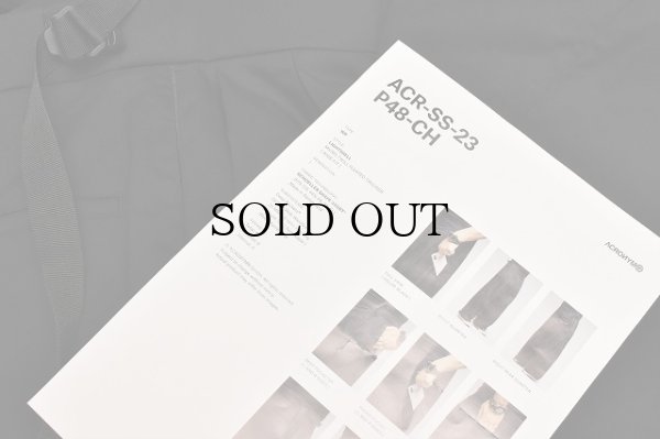 画像10: ACRONYM　" Micro Twill Pleated Trouser - Wide Fit "　col.Black