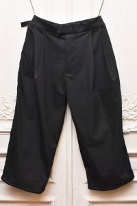 ACRONYM　" Micro Twill Pleated Trouser - Wide Fit "　col.Black