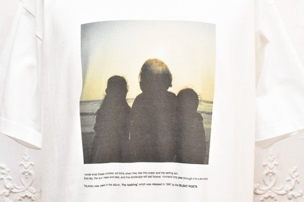 画像2: POET MEETS DUBWISE　" SUN SET PHOTO T-SHIRT "　col.WHITE