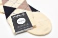画像2: Pantherella　" Cotton Knit Sox - Turnmill - argyle "　col.Cream (2)