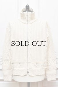 NICENESS　" PICKFORD - Spatial Zip Up Cardigan "　col.Off White