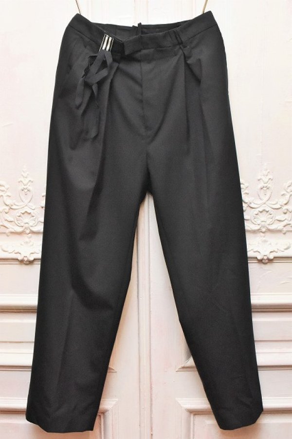 画像1: Marina Yee　" Darts Vader - Asymmetrical darts Trousers "　col.Black