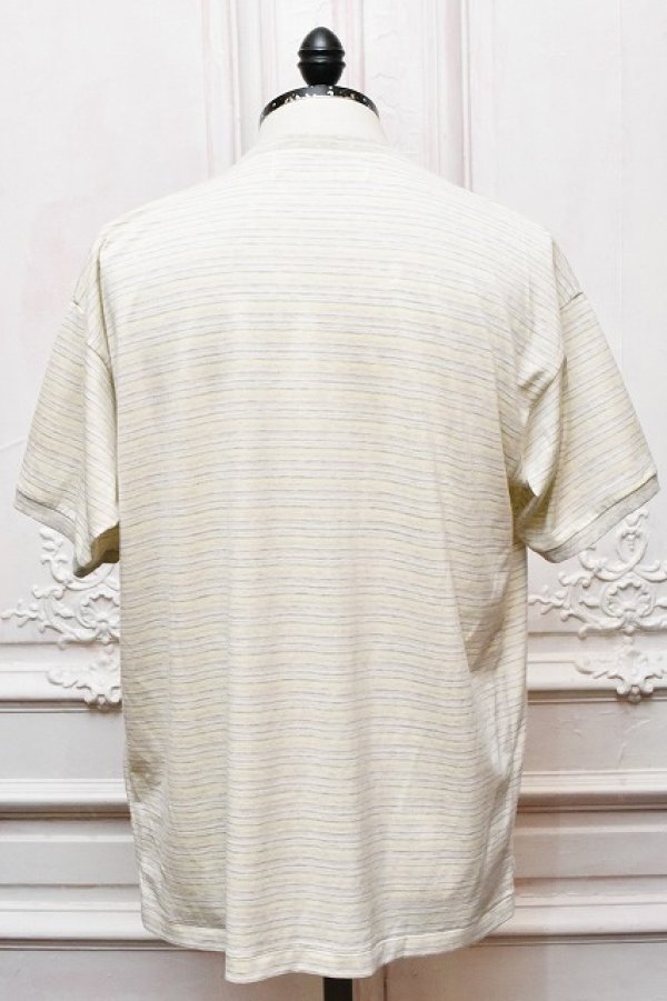 画像4: NICENESS　" RONNIE - Spatial Jacquared T-shirt "　col.Ecru