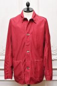 画像1: A.PRESSE　" Over Dyeing Coverall Jacket "　col.Red (1)