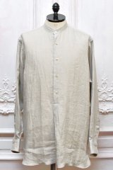MAATEE＆SONS　" PULL OVER SHIRTS - linen "　col.Cloud