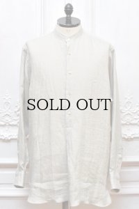 MAATEE＆SONS　" PULL OVER SHIRTS - linen "　col.Cloud