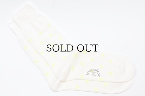 画像2: ROSTERSOX　" Dot "　col.White