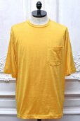 画像1: MAATEE＆SONS　" Pocket Tee - Washable silk "　col.Super lemon (1)