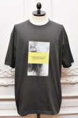 画像1: POET MEETS DUBWISE　" Yellow on painting T-Shirt "　col.Sumi (1)