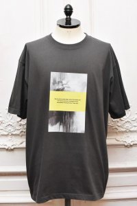 POET MEETS DUBWISE　" Yellow on painting T-Shirt "　col.Sumi